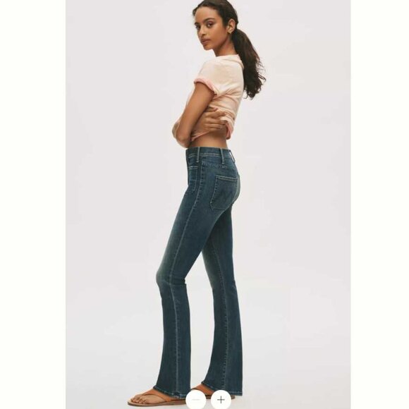 MOTHER Blue Flare Jeans - Picture 3 of 13
